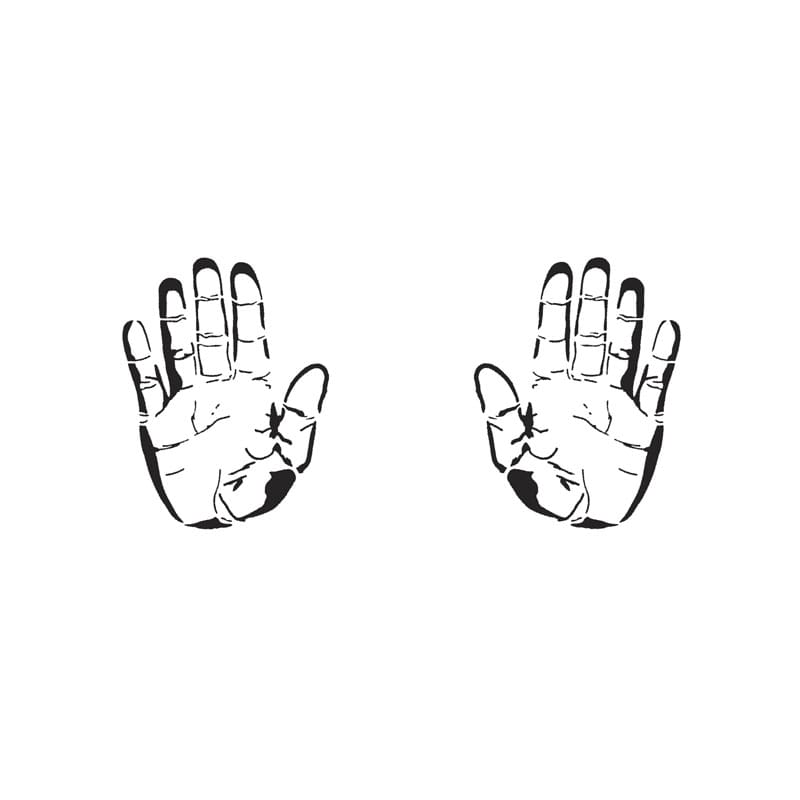 Hands Up USPSA/IDPA No-Shoot Target Stencils (2PK)