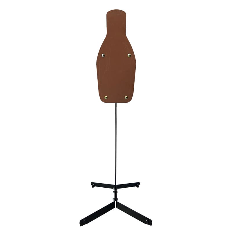 Short Range AR550 Rifle Target - FBI Q