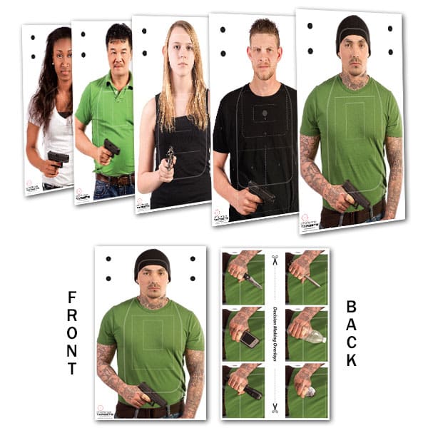 Decision Target Overlay Assortment - 25PK