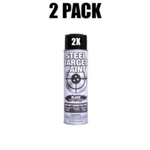 Black Target Paint - 2 Pack