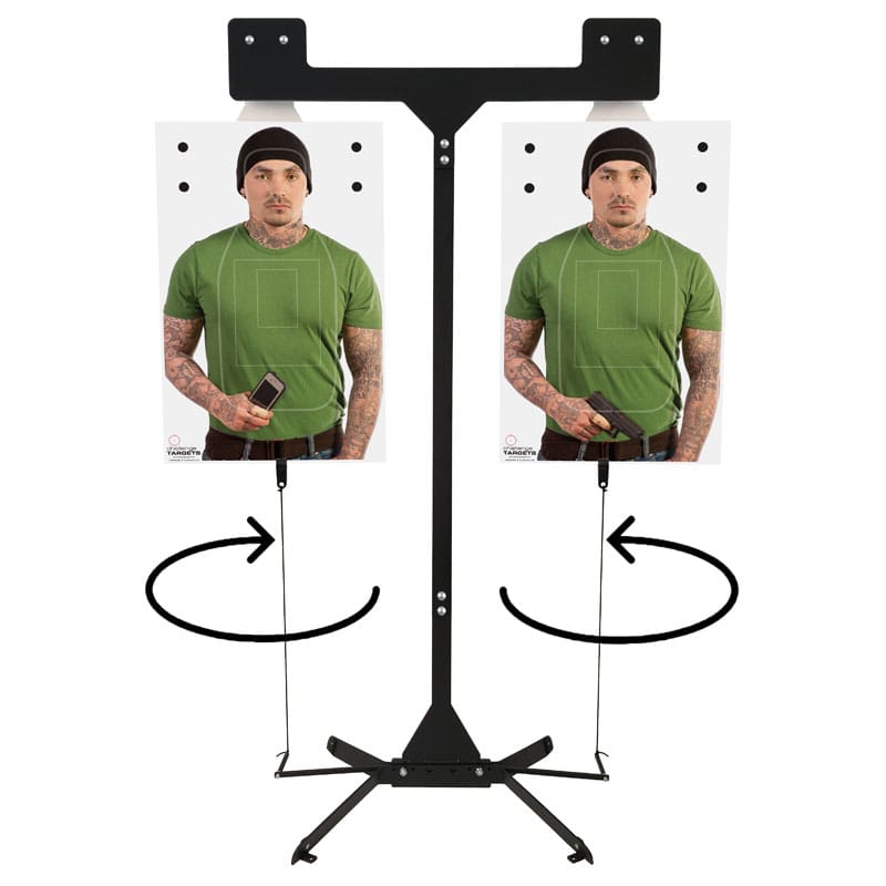 Double Station Turning Target System