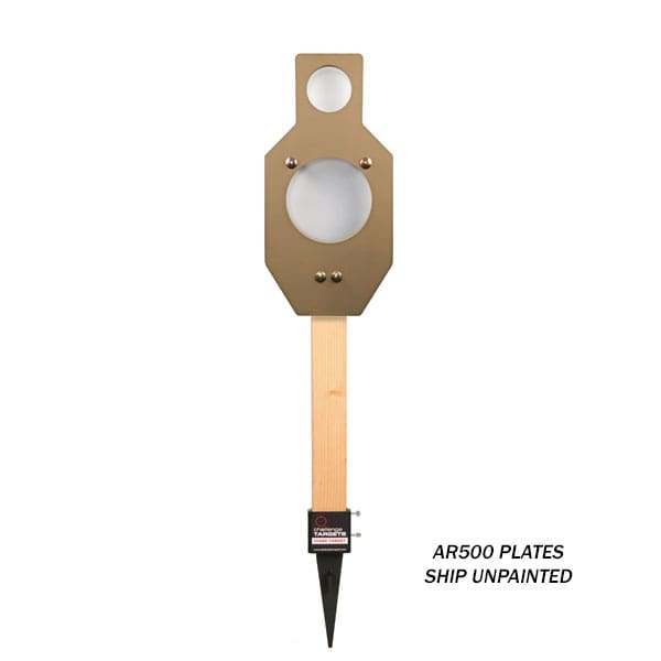IDPA Harmonic Target with Ground Stake Base