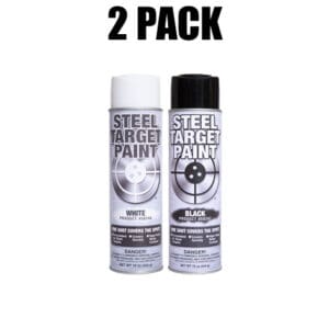 Black and White Target Paint - 2 Pack