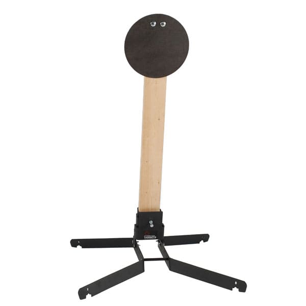 Steel Target - 10" Round - Heavy Base - Handgun Rated