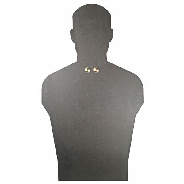 Human Torso 18"x28" Rifle Rated - with 2x4 Mount