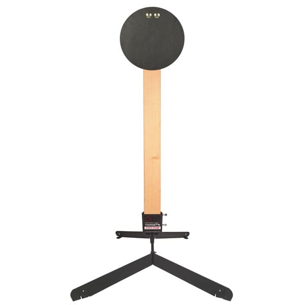12" Round Rifle Target - Static Stand