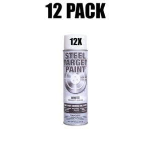 White Target Paint - 12 Pack